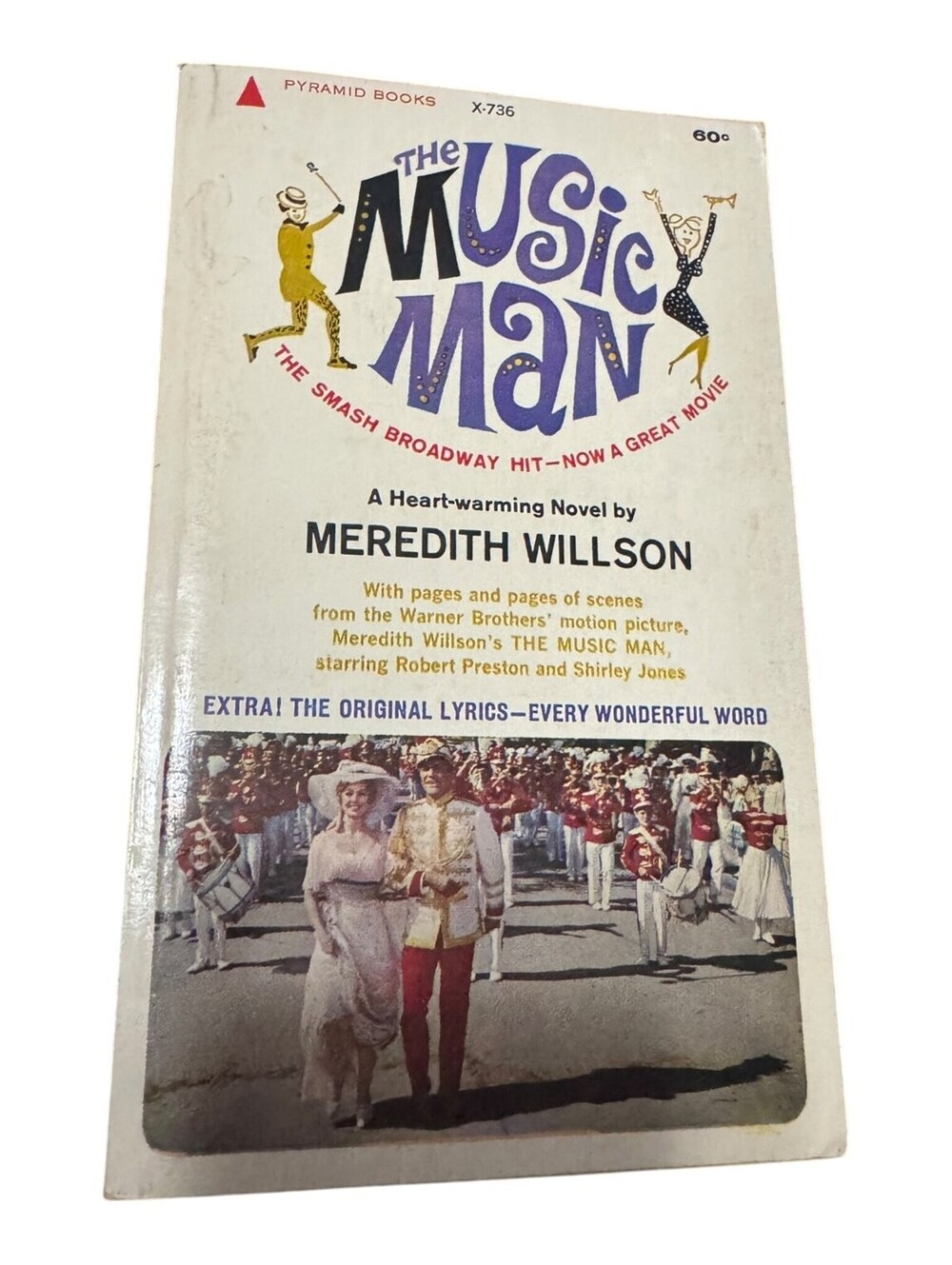 The Music Man Meredith Willson 1962 Pyramid Books Vintage Paperback Movie Tie-in